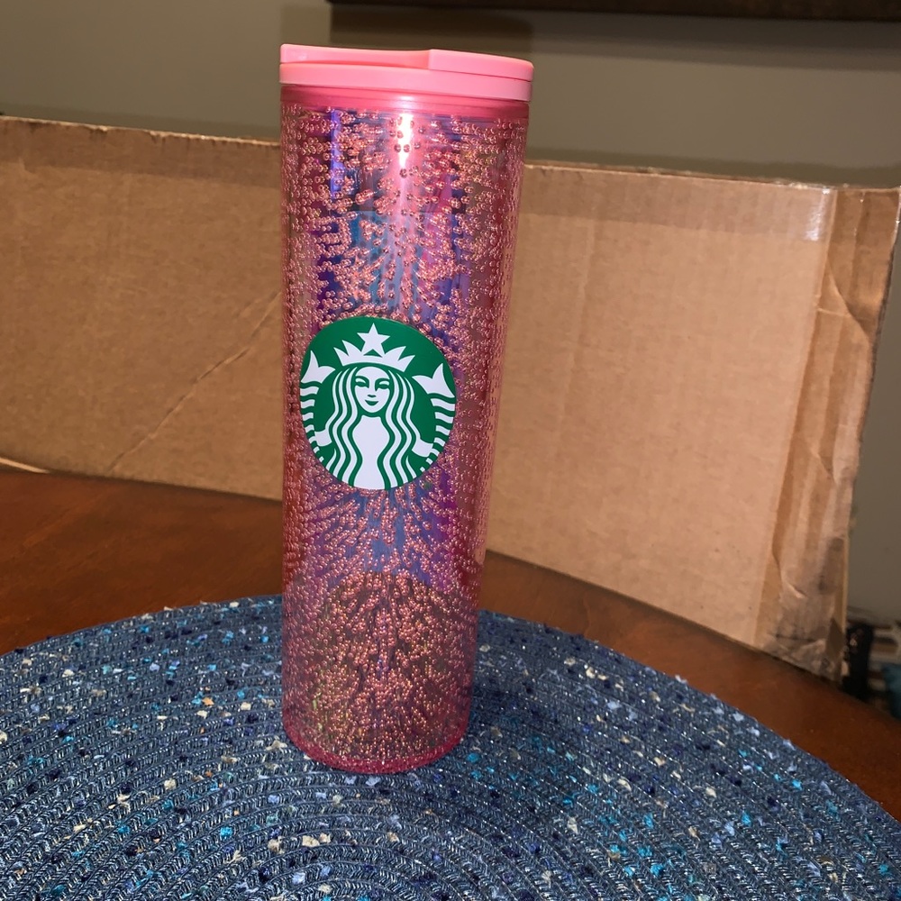 Starbucks Reusable Pink Cup